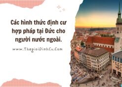 Các hình thức định cư hợp pháp tại Đức cho người nước ngoài.